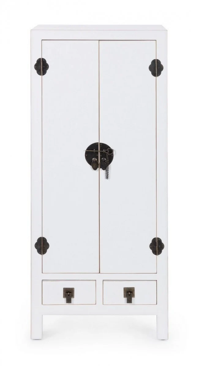 Mobile "Pechino", struttura in legno MDF, finitura a base di nitrocellulosa, maniglie in acciaio