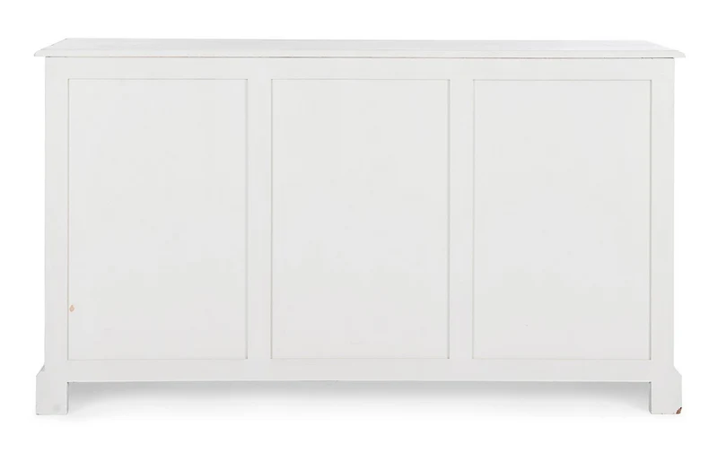 Credenza "Jefferson" con struttura in legno di mango, finitura anticata, stile classico