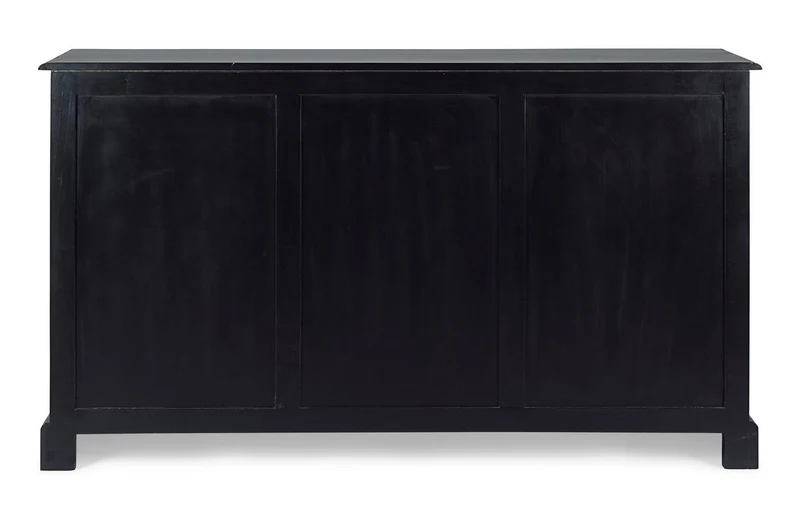 Credenza "Jefferson" con struttura in legno di mango, finitura anticata, stile classico
