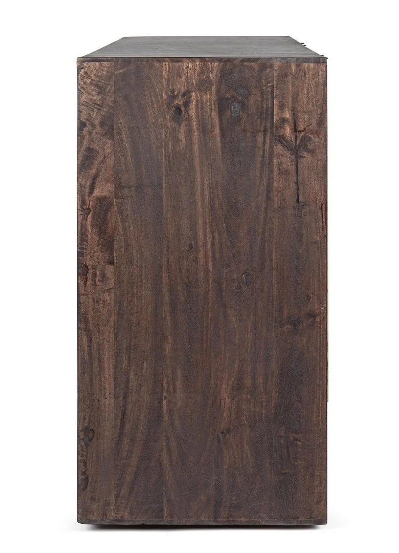 Credenza "Gunter" con struttura in legno di mango, finitura con vernice, stile moderno