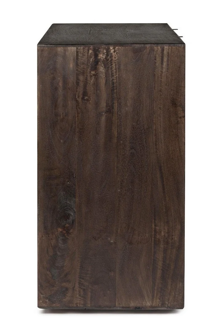 Credenza "Gunter" con struttura in legno di mango, finitura con vernice, stile moderno
