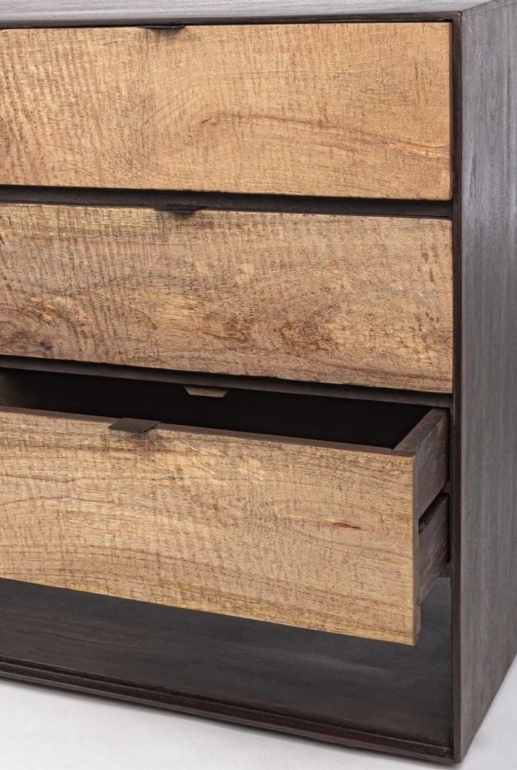 Credenza "Gunter" con struttura in legno di mango, finitura con vernice, stile moderno