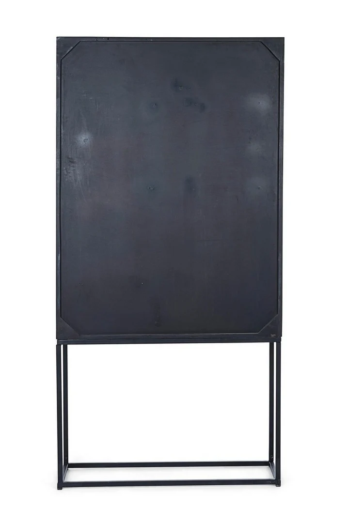 Credenza "Janesh" 4 ante, 6 cassetti, con struttura in legno di mango, stile moderno