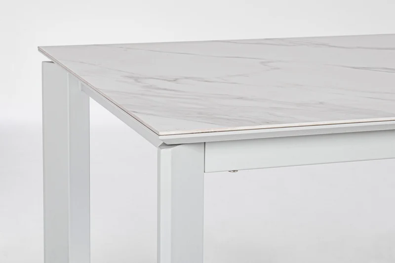 Tavolo "Briva" allungabile rettangolare con piano in ceramica e supporto in mdf