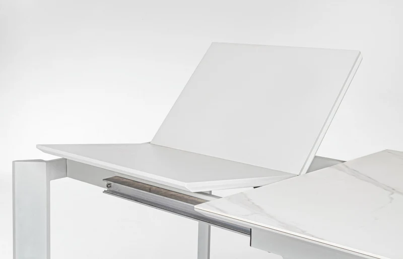 Tavolo "Briva" allungabile rettangolare con piano in ceramica e supporto in mdf