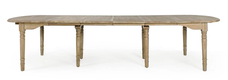 Tavolo allungabile Bedford rettangolare in legno massiccio di quercia europeo
