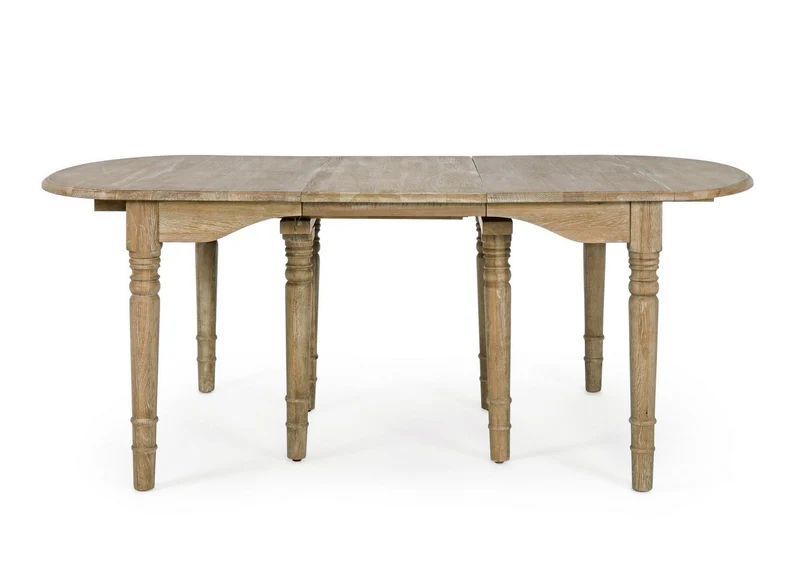 Tavolo allungabile Bedford rettangolare in legno massiccio di quercia europeo