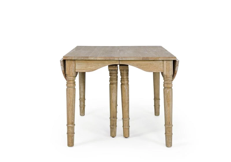 Tavolo allungabile Bedford rettangolare in legno massiccio di quercia europeo