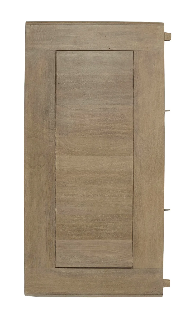 Tavolo allungabile "Domitille" rettangolare, con gambe, in legno di mango da 180-225 x 90 cm