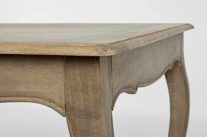 Tavolo allungabile "Domitille" rettangolare, con gambe, in legno di mango da 180-225 x 90 cm
