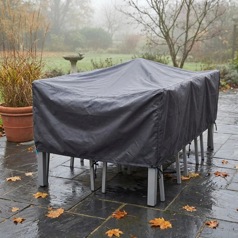 Telo di protezione idrorepellente Cover per tavoli rettangolari con sedie