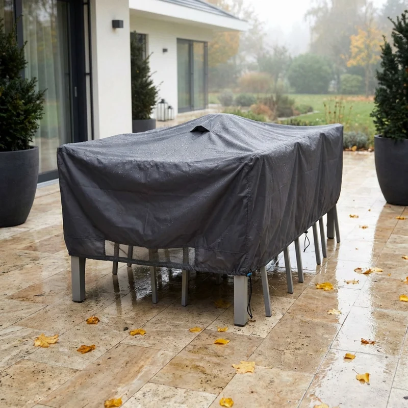 Telo di protezione idrorepellente Cover per tavoli rettangolari con sedie