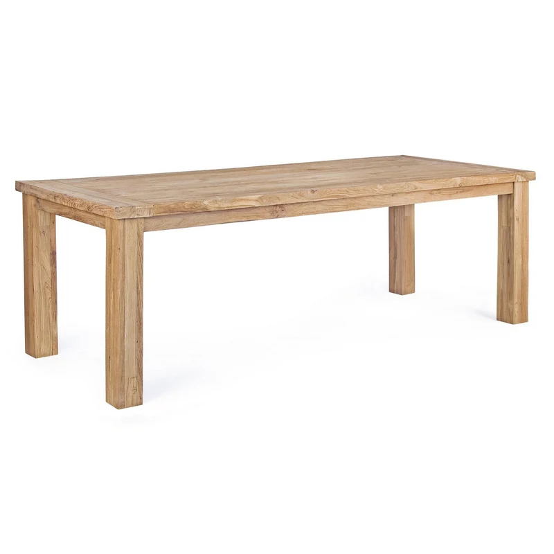 Tavolo "Bounty" fisso in legno di Teak Riciclato da giardino 240 x 100 cm