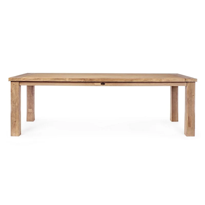Tavolo "Bounty" fisso in legno di Teak Riciclato da giardino 240 x 100 cm