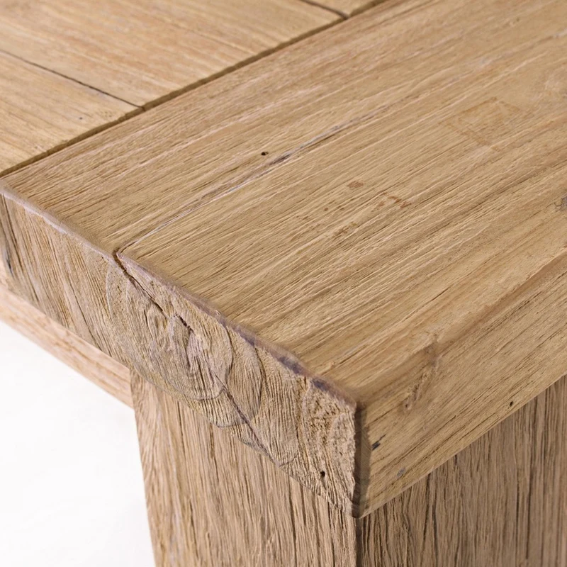 Tavolo "Bounty" fisso in legno di Teak Riciclato da giardino 240 x 100 cm