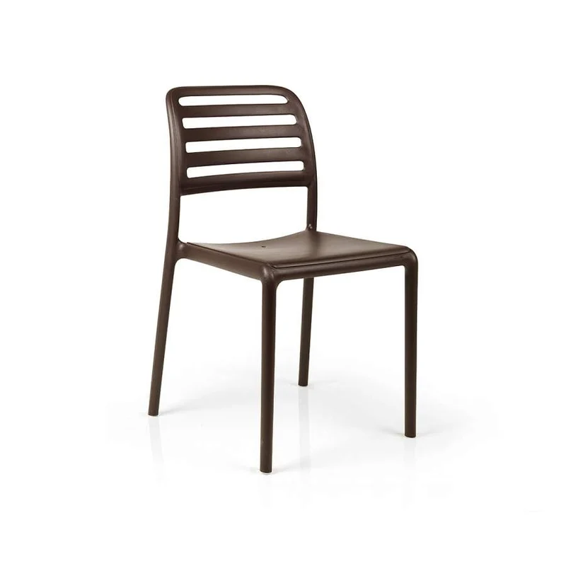 Sedia "Costa Bistrot" in polipropilene fiber-glass per giardino, bar e ristorante "Made in Italy"