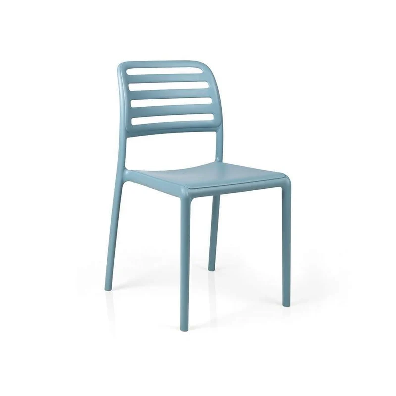 Sedia "Costa Bistrot" in polipropilene fiber-glass per giardino, bar e ristorante "Made in Italy"