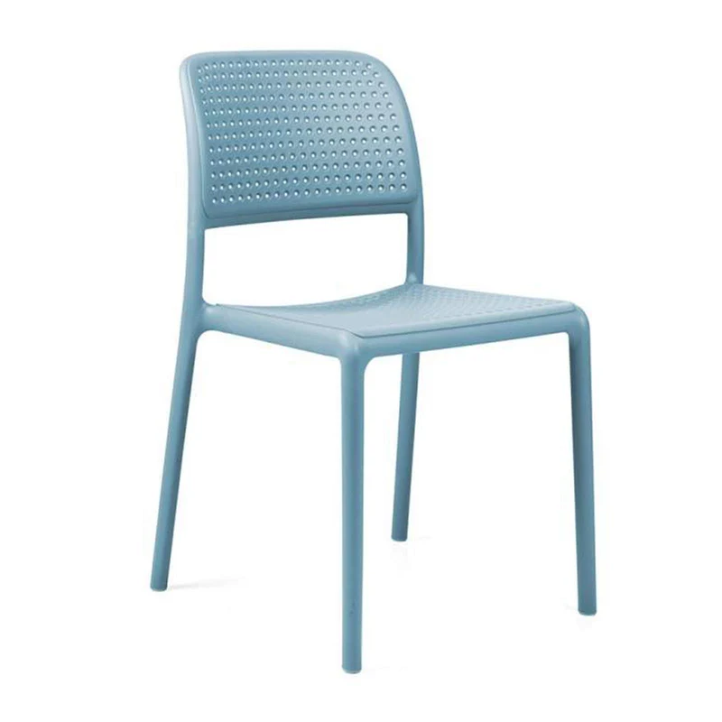 Sedia "Bora Bistrot" in polipropilene fiber-glass per giardino, bar e ristorante "Made in Italy"