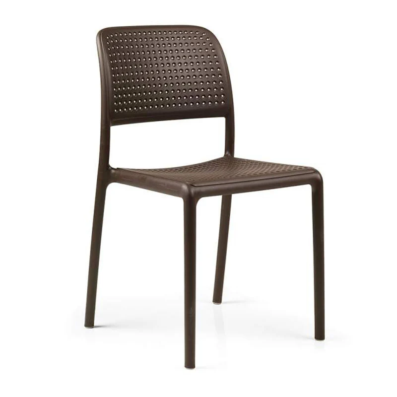 Sedia "Bora Bistrot" in polipropilene fiber-glass per giardino, bar e ristorante "Made in Italy"