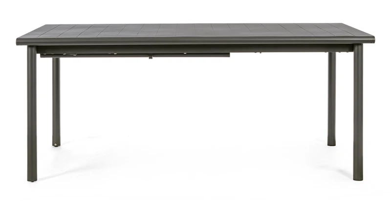 Tavolo allungabile "Kendall" in alluminio verniciato da esterno per giardino e veranda 180/280 cm