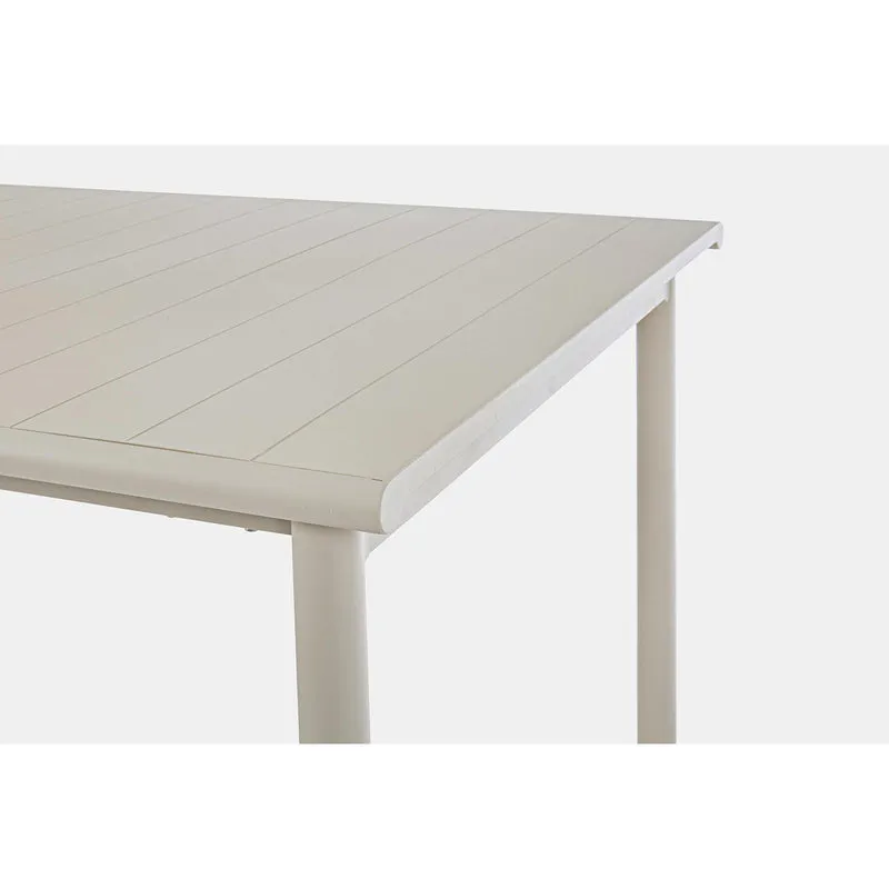 Tavolo allungabile "Kendall" in alluminio verniciato da esterno per giardino e veranda 180/280 cm