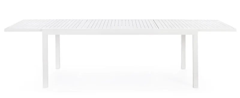 Tavolo allungabile "Egil" in alluminio verniciato da esterno per giardino e veranda 200/300 cm