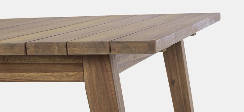 Tavolo allungabile "Varsavia" in legno di Acacia da giardino 180/240 x 90 cm