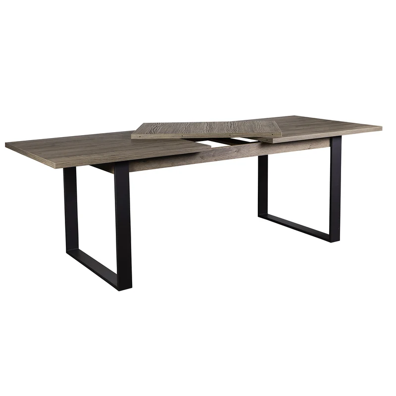 Tavolo in legno allungabile "LaFabrica" per interno arredamento cucina e soggiorno 180/240 cm
