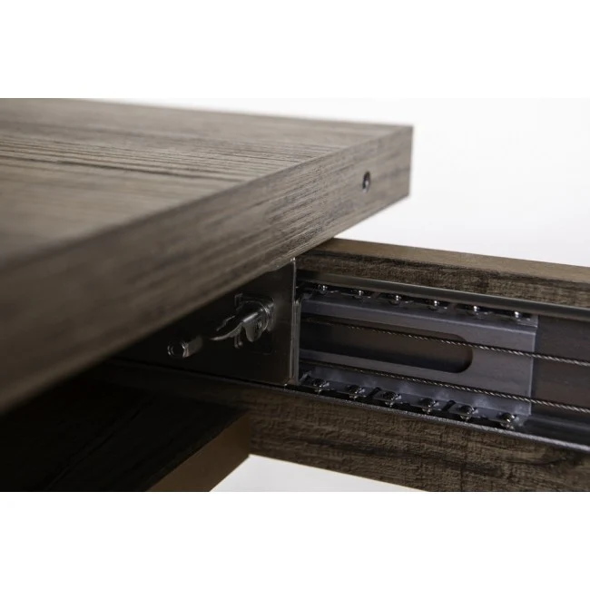 Tavolo in legno allungabile "LaFabrica" per interno arredamento cucina e soggiorno 180/240 cm