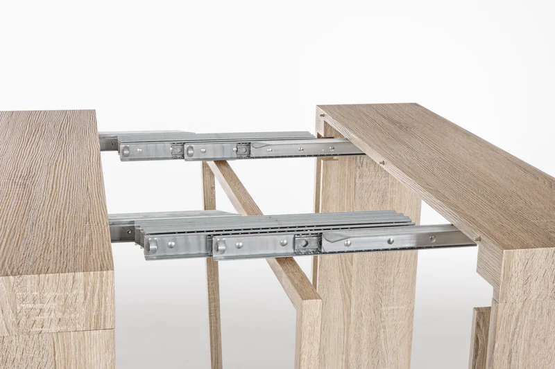 Tavolo consolle allungabile in legno "Kenya" da pranzo per interno 45\270 cm arredamento cucina e soggiorno