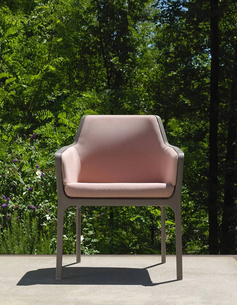 Poltrona "Nardi Net Relax" arredamento da giardino, per bar e ristorante in polipropilene fiber-glass