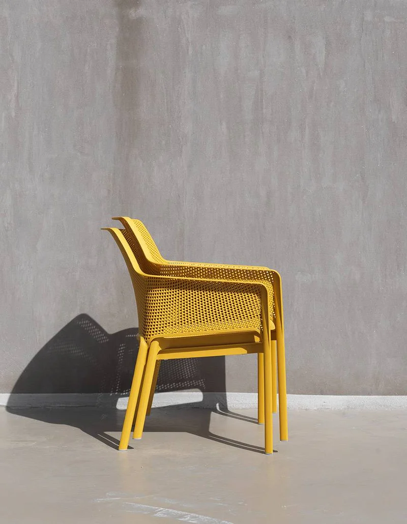 Poltrona "Nardi Net Relax" arredamento da giardino, per bar e ristorante in polipropilene fiber-glass
