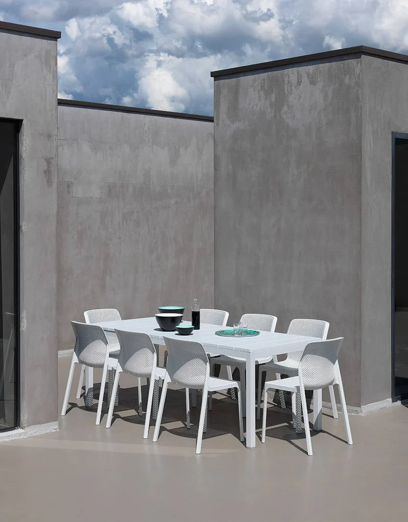 Sedia "Nardi Bit" arredamento da giardino, per bar e ristorante in polipropilene fiber-glass