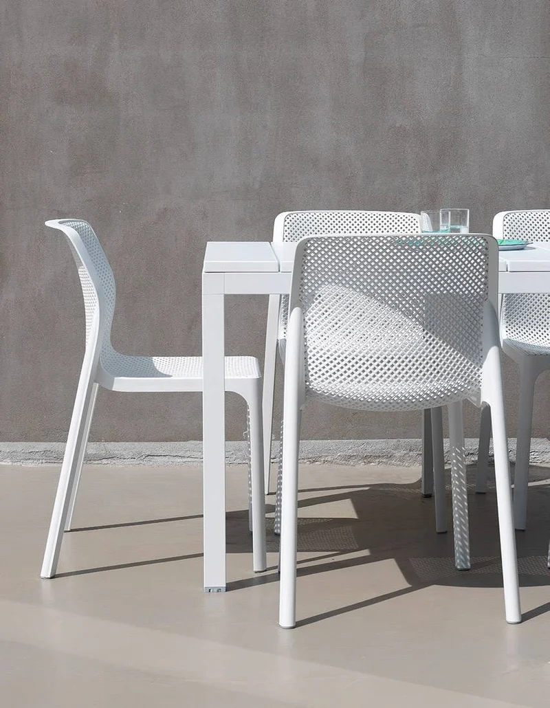 Sedia "Nardi Bit" arredamento da giardino, per bar e ristorante in polipropilene fiber-glass