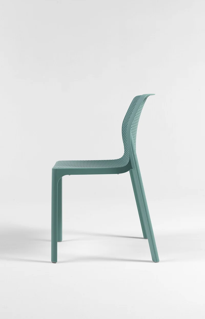 Sedia "Nardi Bit" arredamento da giardino, per bar e ristorante in polipropilene fiber-glass