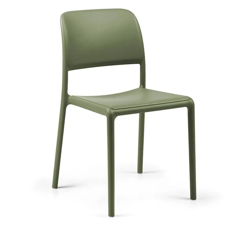 Sedia "Riva Bistrot" in polipropilene fiber-glass per giardino, bar e ristorante "Made in Italy"