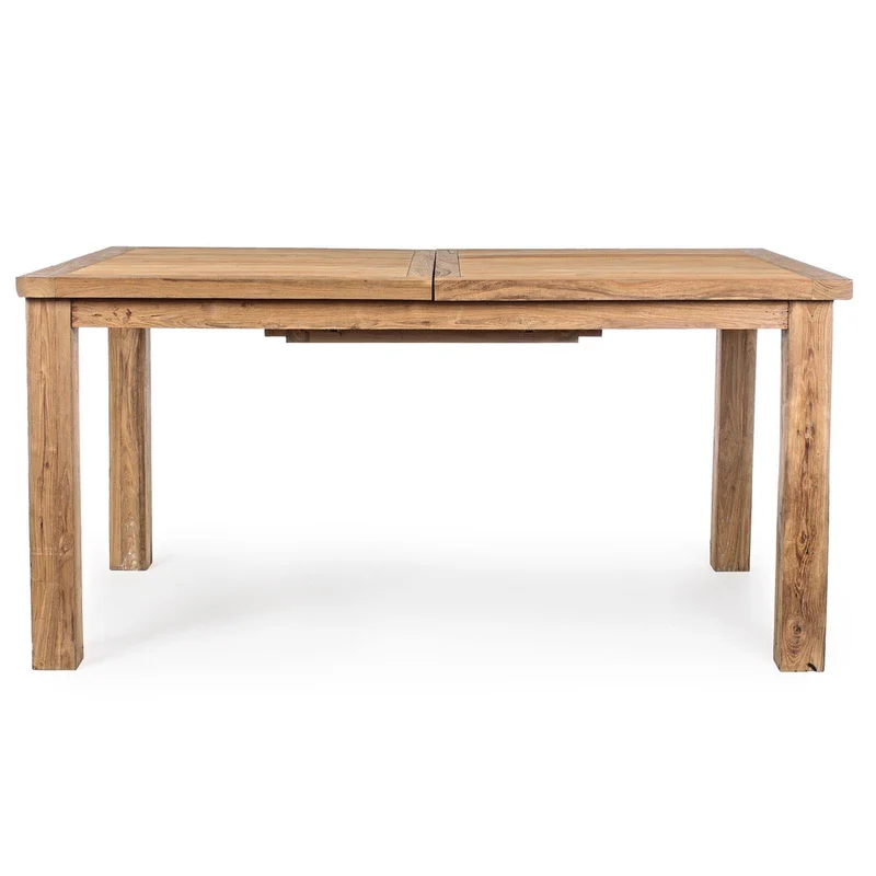 Tavolo allungabile "Bounty" in legno di Teak Riciclato da giardino 160/220 x 95 cm