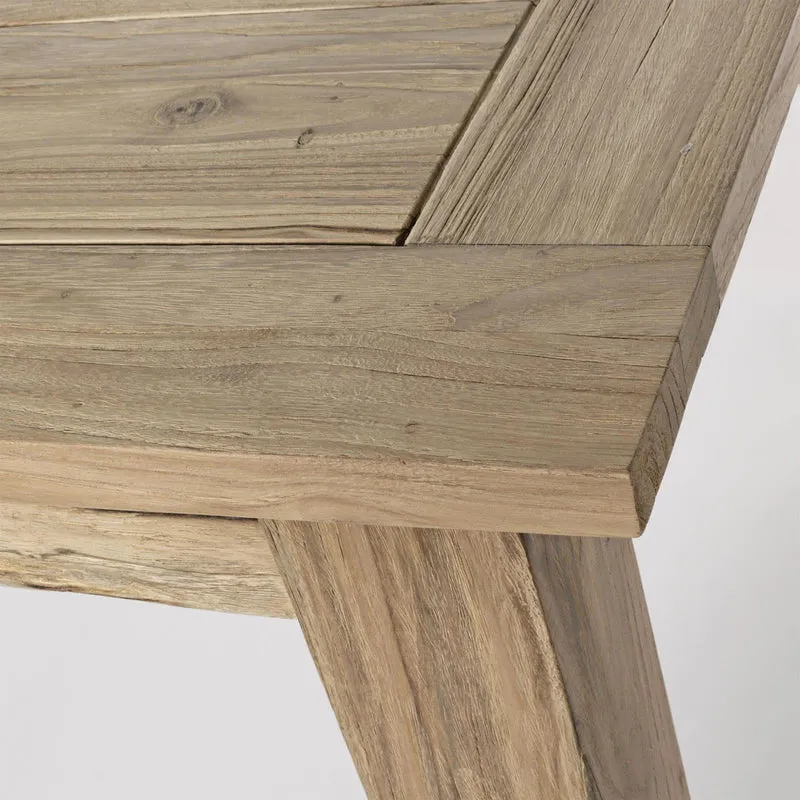 Tavolo allungabile "Montevideo" in legno di Teak Riciclato da giardino 200/260x100 cm
