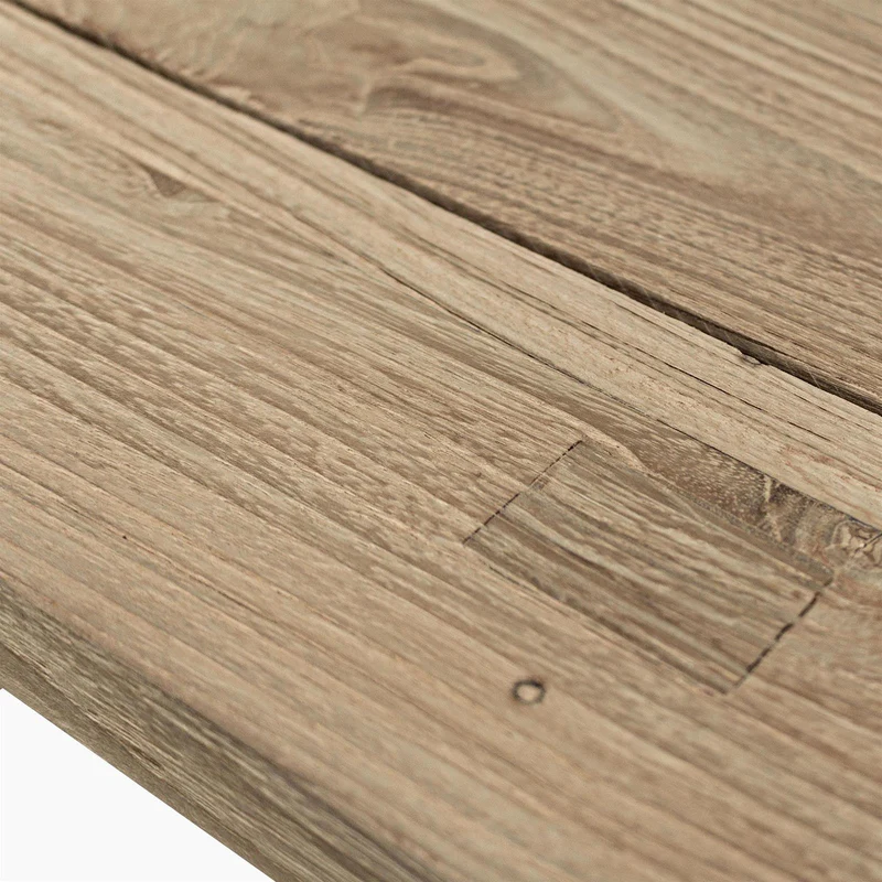 Tavolo allungabile "Montevideo" in legno di Teak Riciclato da giardino 200/260x100 cm