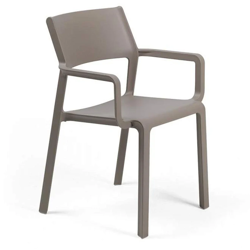 Poltrona "Nardi Trill Armchair" da giardino, per bar e ristorante in polipropilene fiber-glass