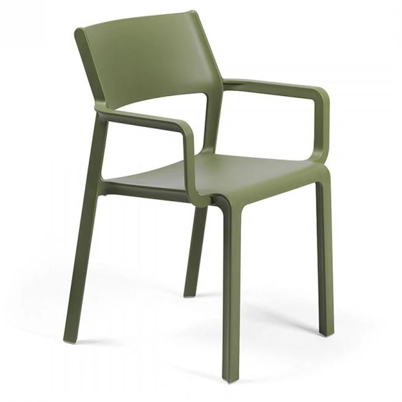 Poltrona "Nardi Trill Armchair" da giardino, per bar e ristorante in polipropilene fiber-glass