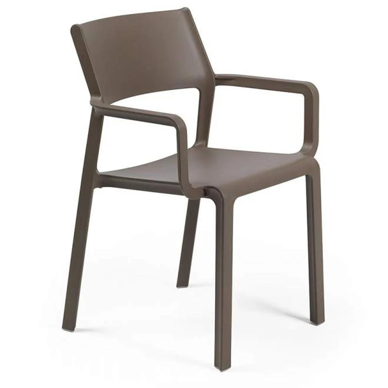 Poltrona "Nardi Trill Armchair" da giardino, per bar e ristorante in polipropilene fiber-glass