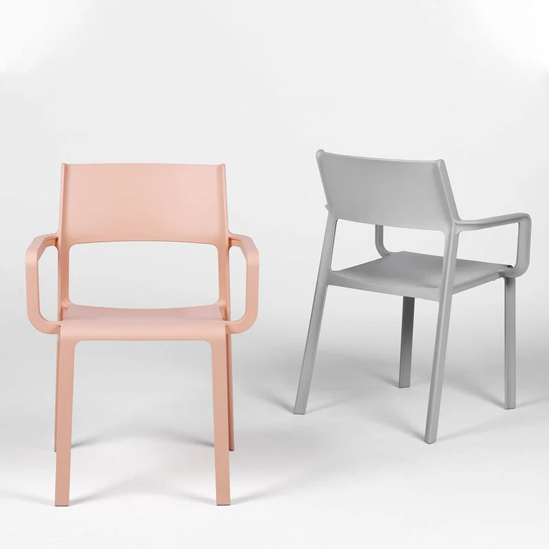 Poltrona "Nardi Trill Armchair" da giardino, per bar e ristorante in polipropilene fiber-glass