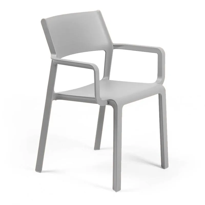Poltrona "Nardi Trill Armchair" da giardino, per bar e ristorante in polipropilene fiber-glass