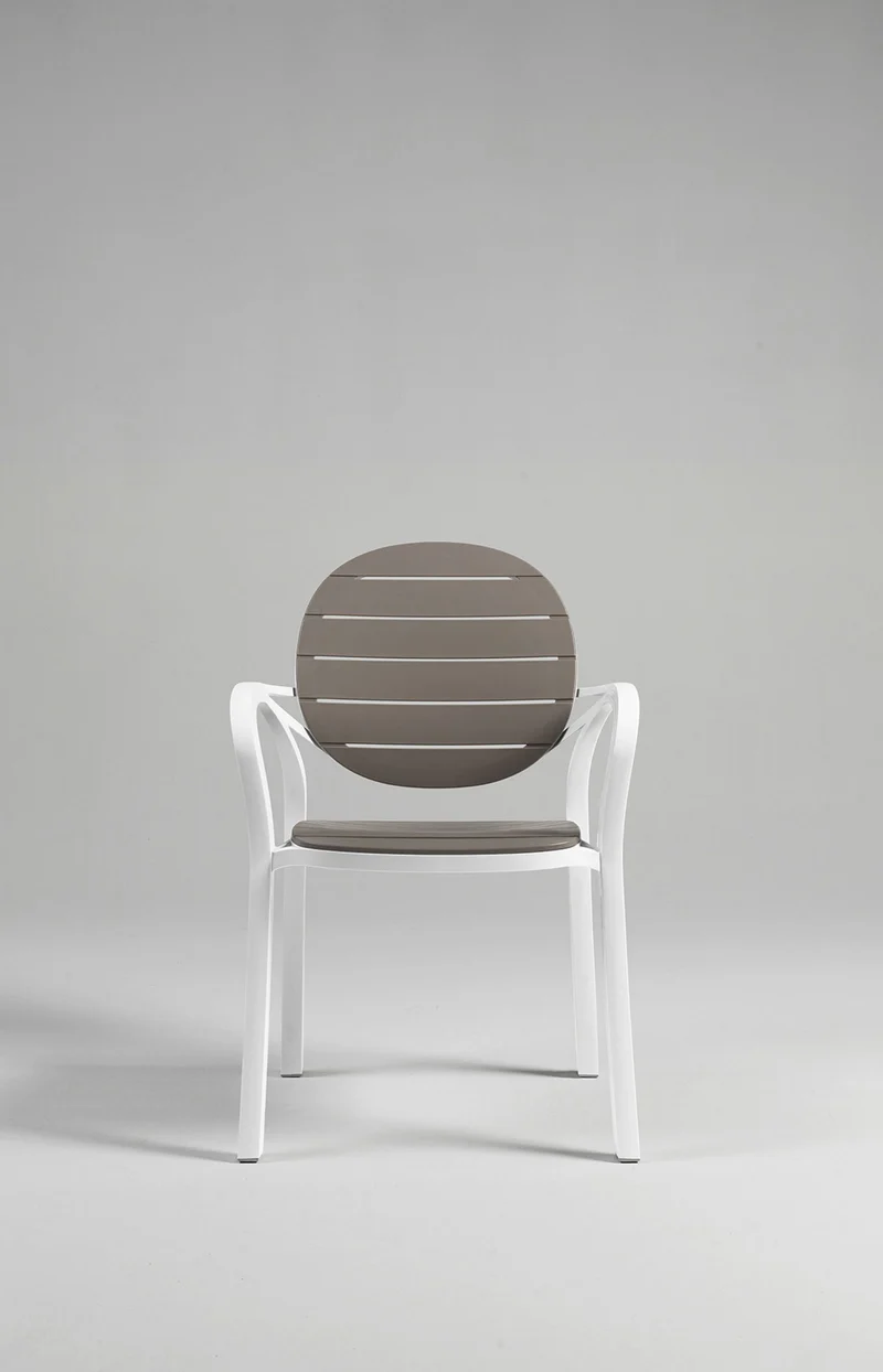 Poltrona "Nardi Palma" arredamento da giardino, per bar e ristorante in polipropilene fiber-glass