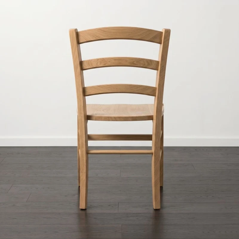 Sedia in Legno per Ristoranti Paesana – Faggio Naturale e Personalizzabile