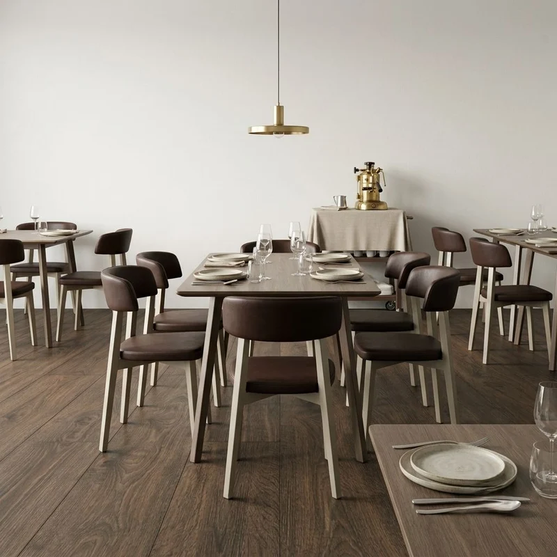 Sedia per Ristorante in Legno Felce | Pozzoli Arredamenti