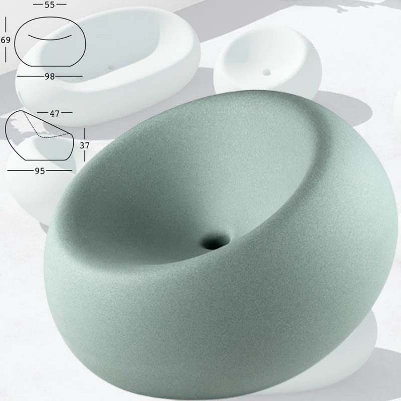 Poltrona da Giardino Sedia Design BOOM ARMCHAIR PLUST 98x69h cm