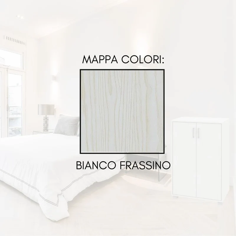 Mobile Multiuso da Casa e Ufficio 2 Ante 5 Ripiani, Armadio Salvaspazio in Legno MDF, Design Moderno - Bianco 60x35x90 cm