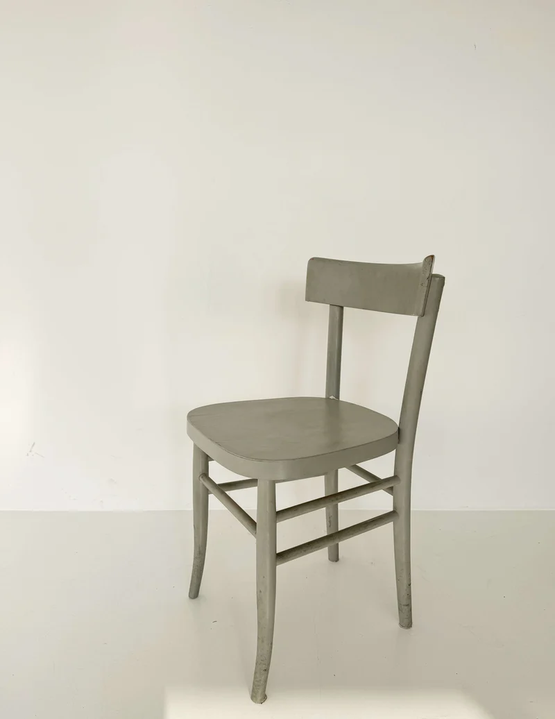 Sedia in legno dipinto – anni '50/'60